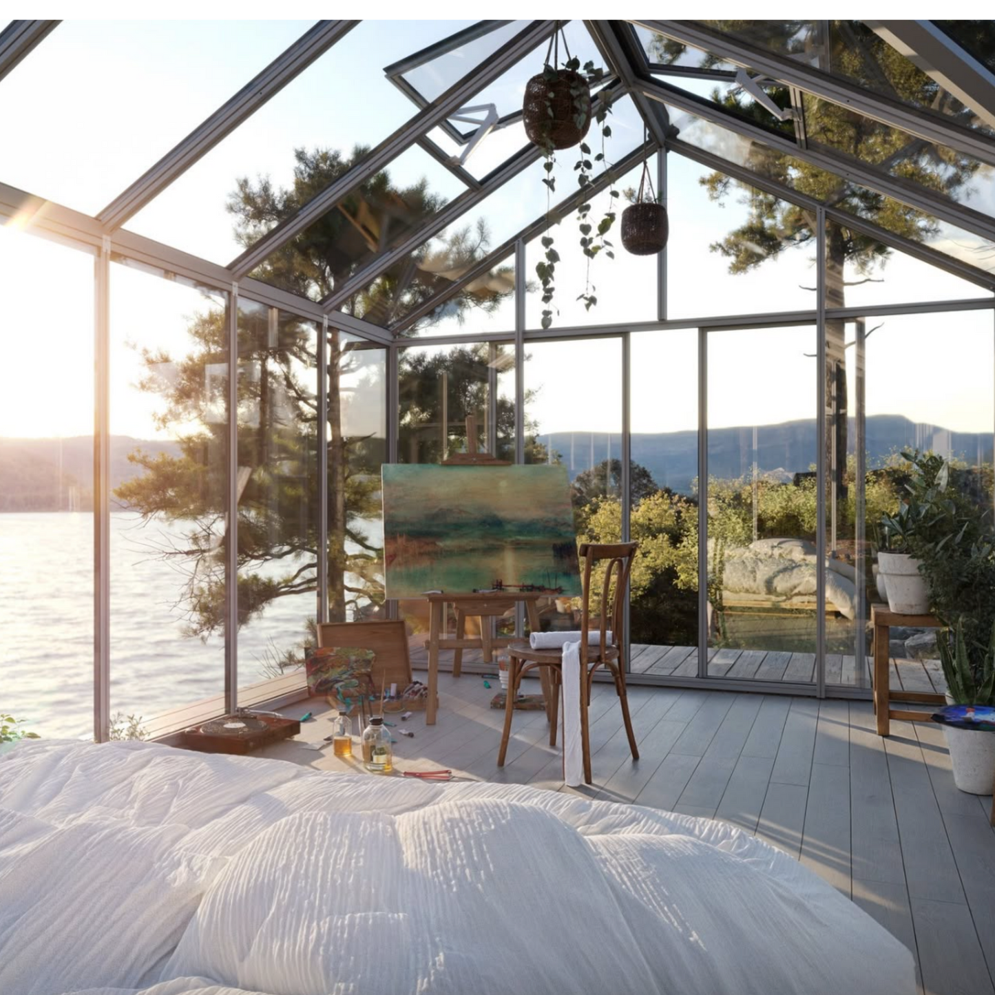 Livingten Greenhouse By KGT/Hoklartherm