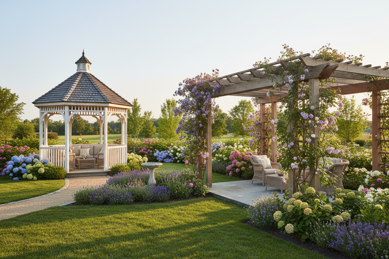 gazebo and pergola